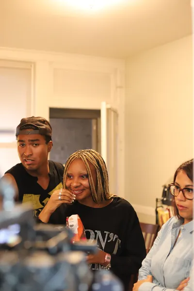 L-R Carl Donovan Collins, Layla Walcott, and Daisy Melody