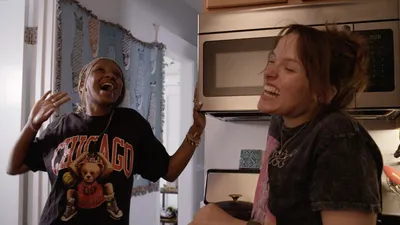 Episode 2: 'The Boystown Bitch.' Layla Walcott as Penny (L) and Tess Lincecum as Maude (R).